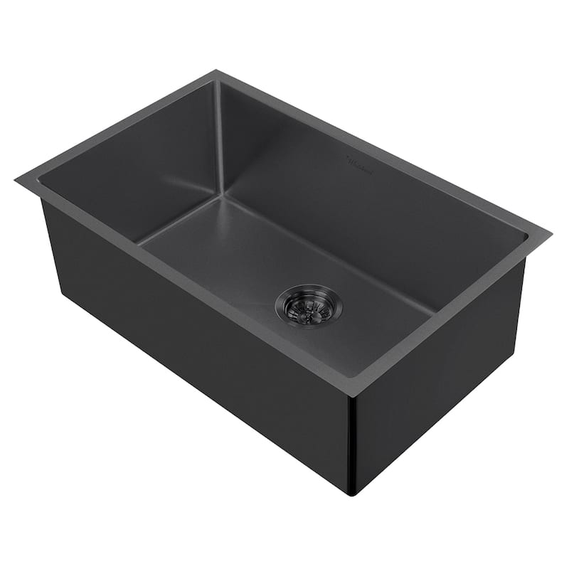 Whitehaus Collection Noah Plus Stainless Steel Undermount Kitchen Sink
