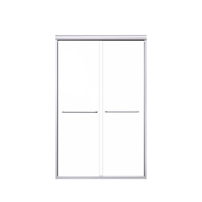 Semi-Frameless Double Sliding Shower Door