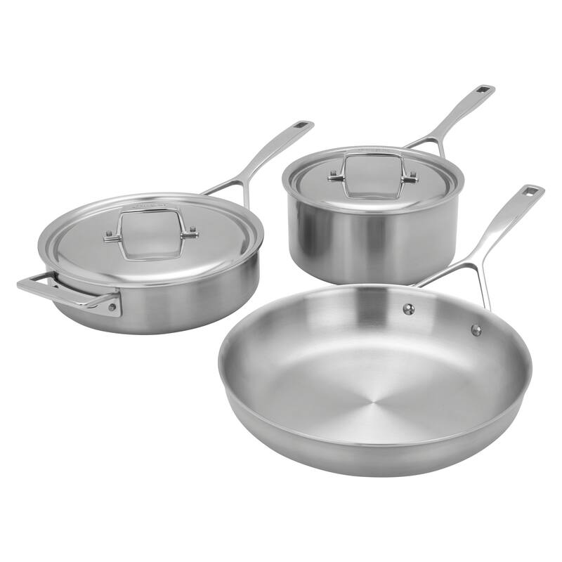 DEMEYERE Essential 5-ply Stainless steel Cookware Set - 10-pc