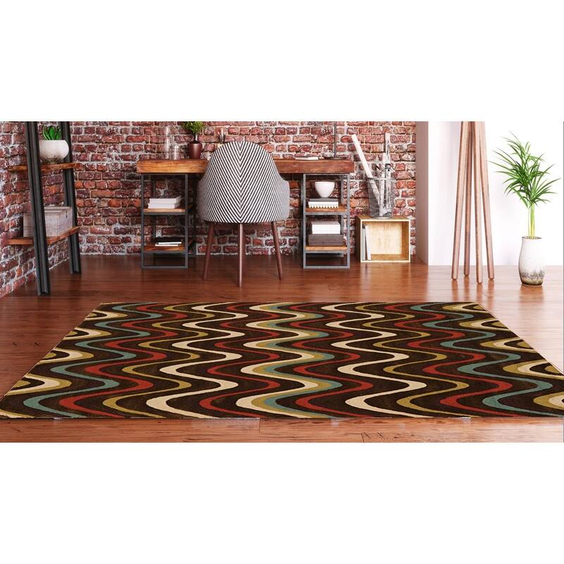 Hand Tufted Trio Miso Area Rug