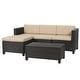preview thumbnail 4 of 39, Moses 5-piece Outdoor Sofa Set by Christopher Knight Home