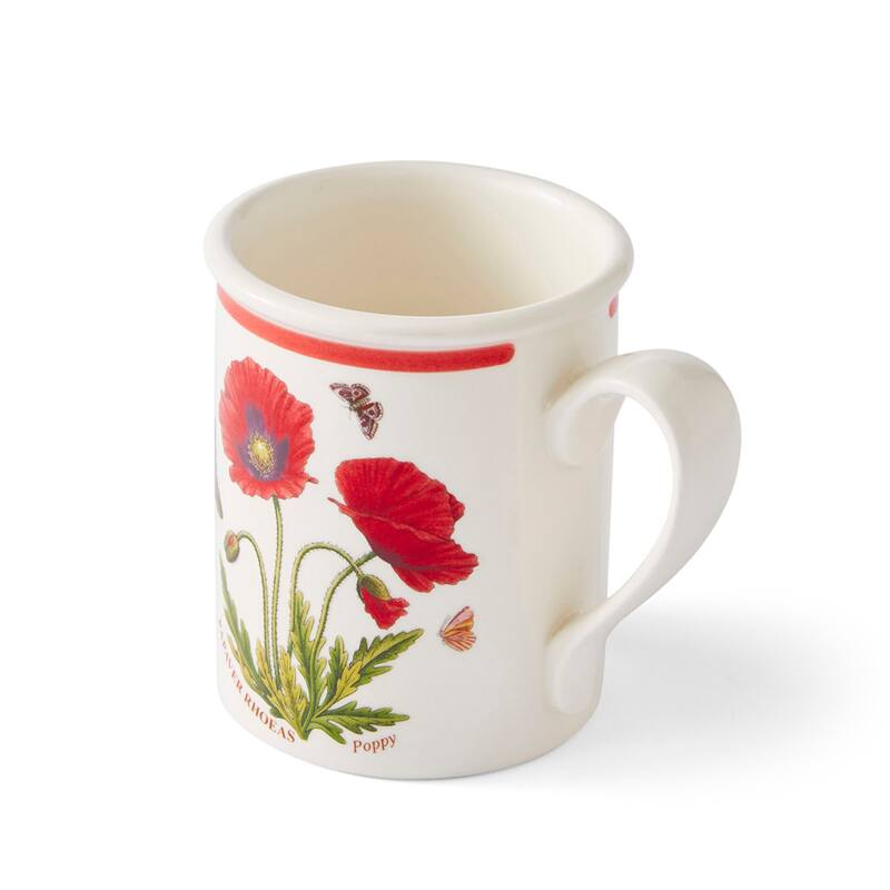 Portmeirion Botanic Garden Set of 6 Meadow Breakfast Mugs - 8.5 oz