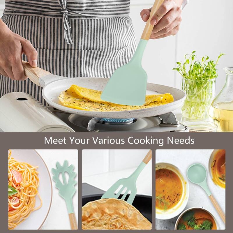 Cooking Utensils Set,19 Kitchen Set Utensils Set - 19 Pcs