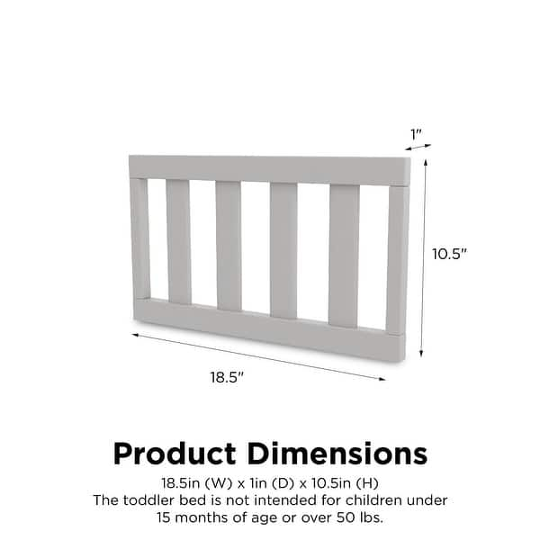 dimension image slide 1 of 2, Little Seeds Universal Toddler Rail