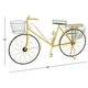 preview thumbnail 30 of 30, Colorful Metal Vintage Whimsical Eclectic Bicycle Plant Stand - 54 x 18 x 32