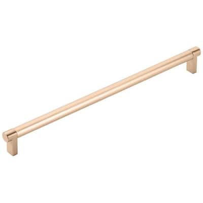 Emtek 84058.REC.SM Smooth 12" Center to Center Bar Cabinet Pull with
