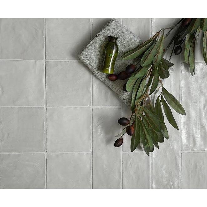 Apollo tile 2.5" x 8" Duchess Glossy Matte Light Tea Green Ceramic Tile (5.38 sq ft/case) - 38 Pack