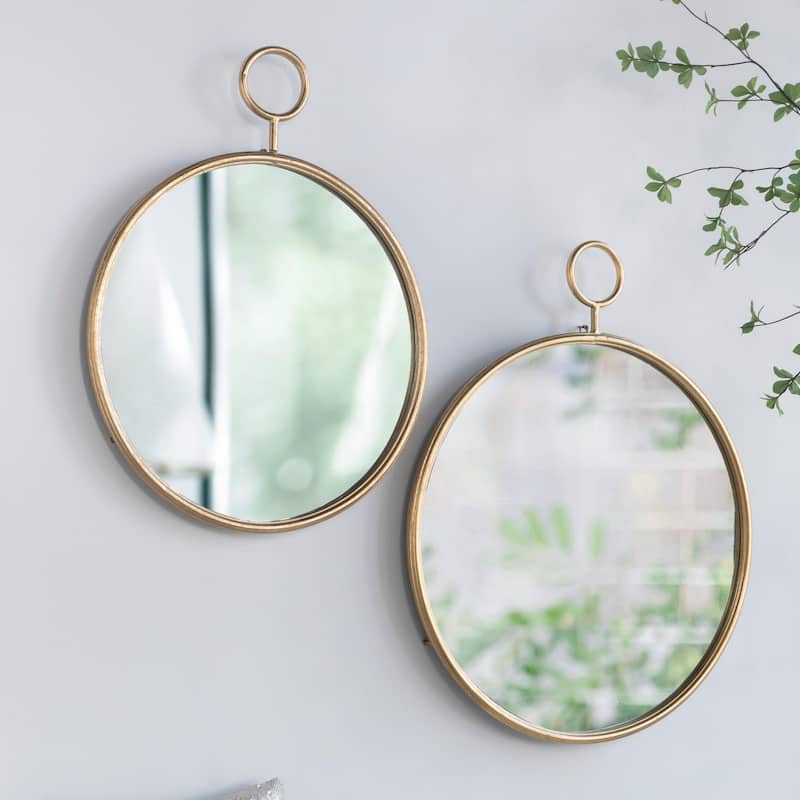 Living room wall mirror