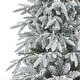 preview thumbnail 3 of 3, Shadow Woods Flocked Spruce Artificial Tree 9ft, Pre-Lit 600 Warm White LED Lights, 1541 PE/PVC 1541 Tips