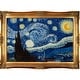 Starry Night by Vincent Van Gogh Framed Hand Painted Oil on Canvas ...