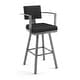 preview thumbnail 37 of 80, Amisco Akers Swivel Bar Stool