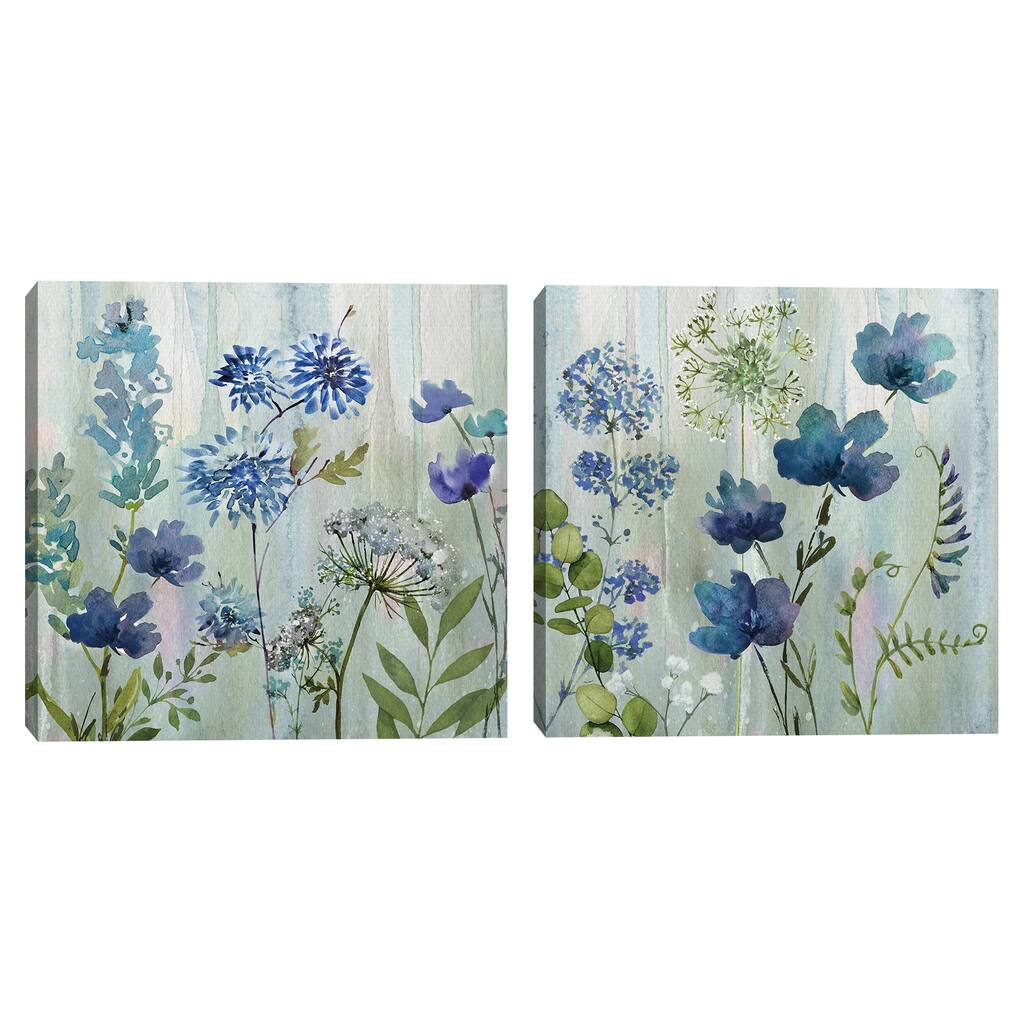 Color Wash I, Color Wash II by Conrad Knutsen Canvas Art Prints