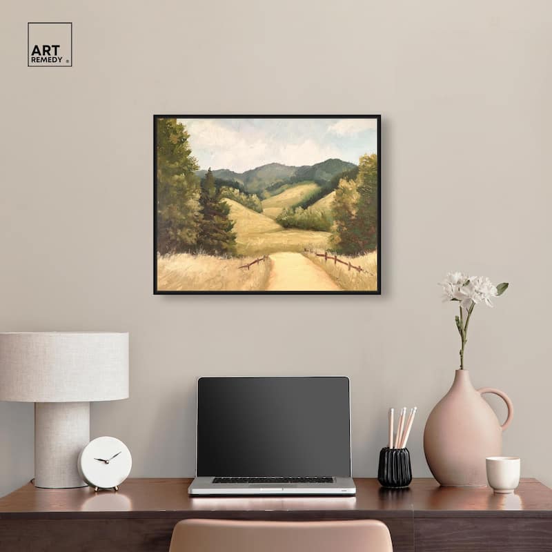 Summer Fields Canvas by Art Remedy