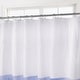 preview thumbnail 5 of 16, Crinkle Stripe Textured Shower Curtain