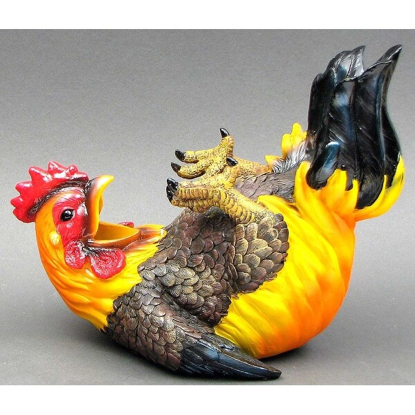 Rooster on sale wine holder
