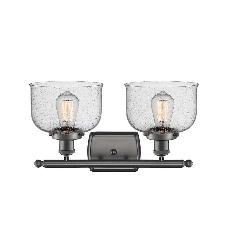 Innovations Lighting Large Bell 2 Light 16" Wide Vanity Light