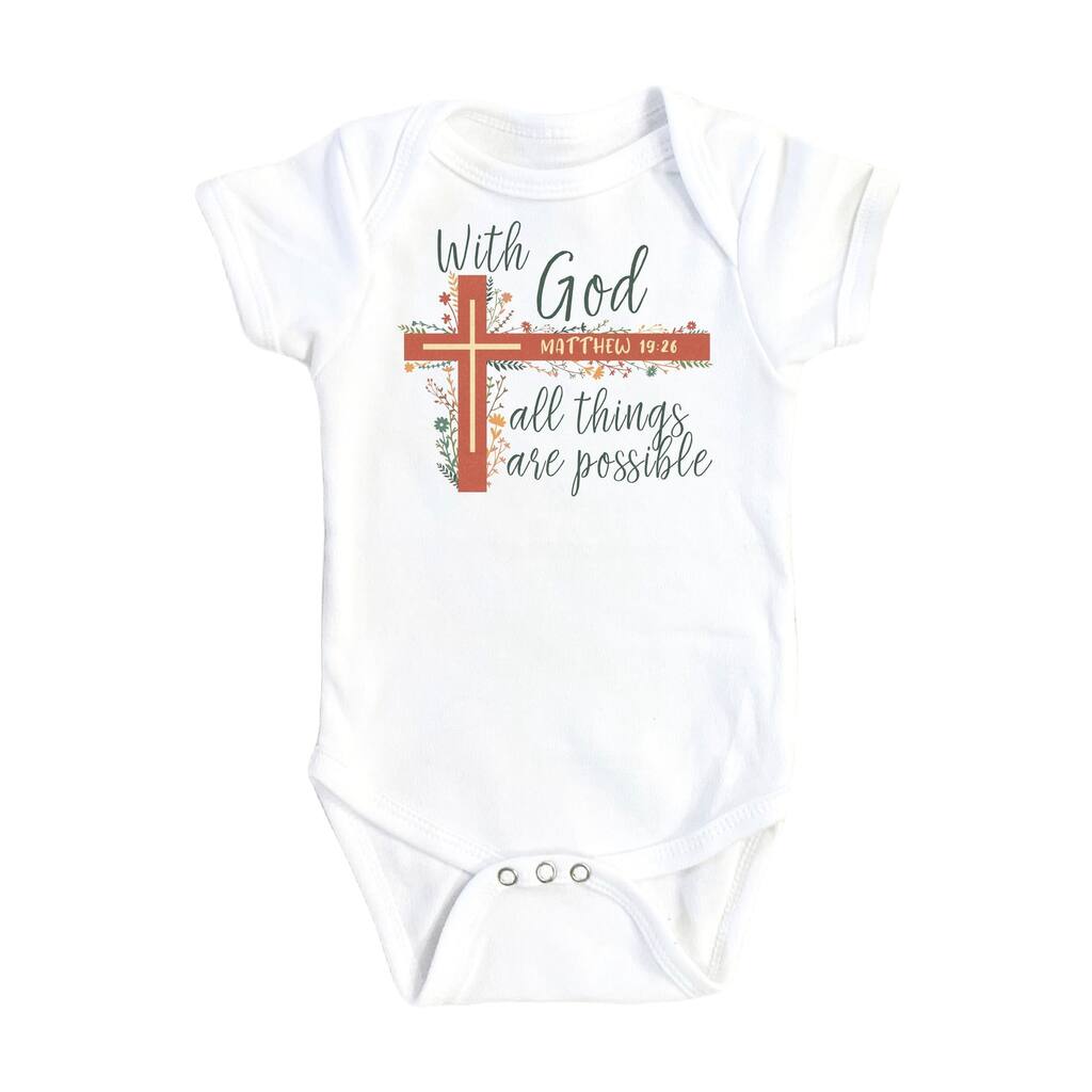Religious Prayer - Baby Boy Girl Clothes Infant Bodysuit Funny Cute Newborn