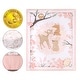 preview thumbnail 2 of 3, The Peanutshell Pink and White Fairytale Forest Crib Bedding Set for Baby Girls, 3 Piece Nursery Set