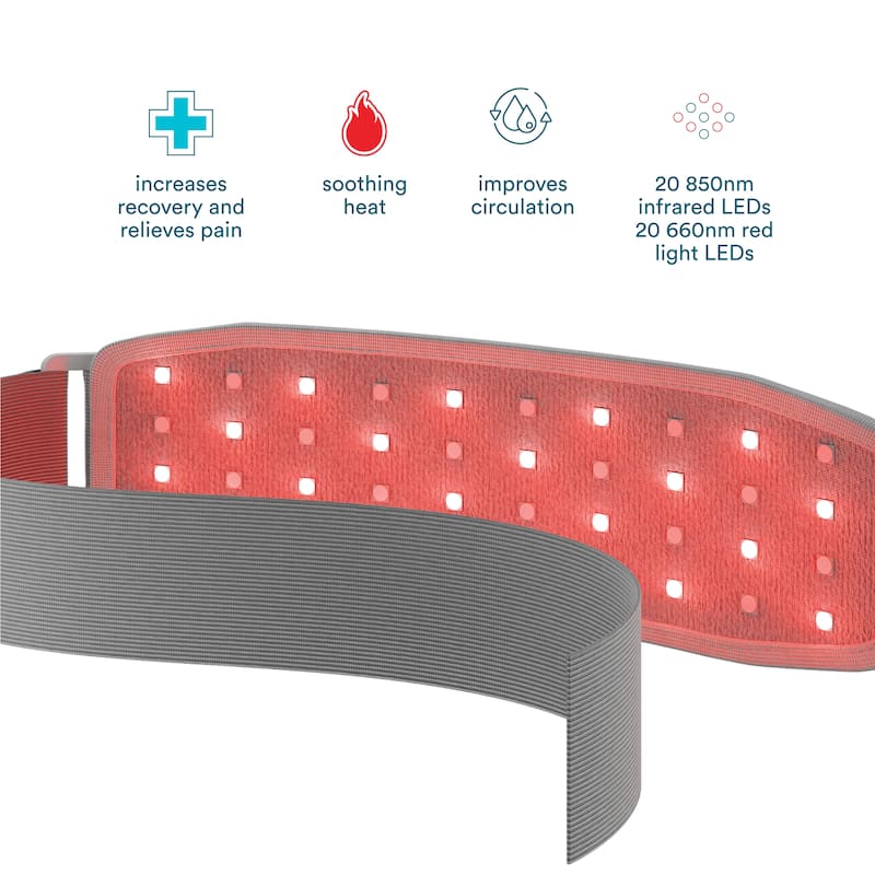 Homedics Infrared + Red Light Pain Therapy Wrap