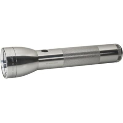 Maglite Ml300l Led 2-Cell D Flashlight, Silver