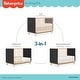 preview thumbnail 5 of 3, Fisher Price Siesta 3-in-1 Convertible Crib by Dream On Me - Matte Black