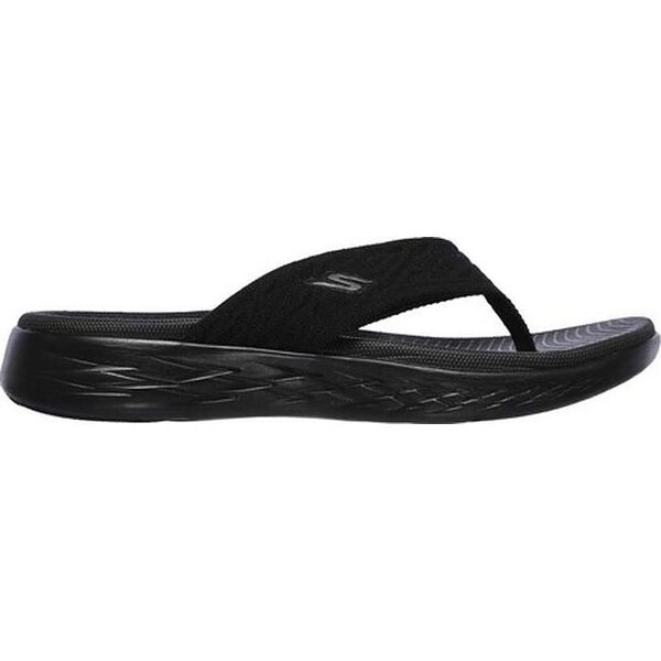 skechers womens on the go 600 polished sandals black