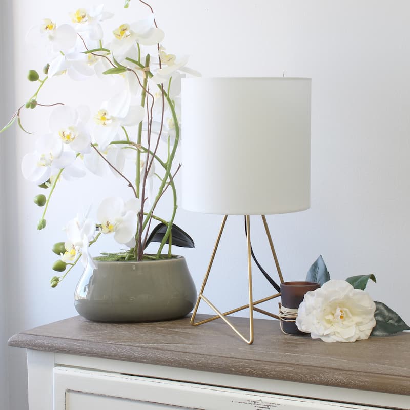 Simple Designs 14" Down to the Wire Table Lamp with LED Bulb Included - 14.00