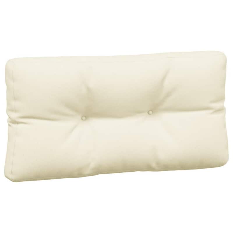 5pc Pallet Cushions For Bench, 47 Inch, Tufted Stitched Cream Fabric