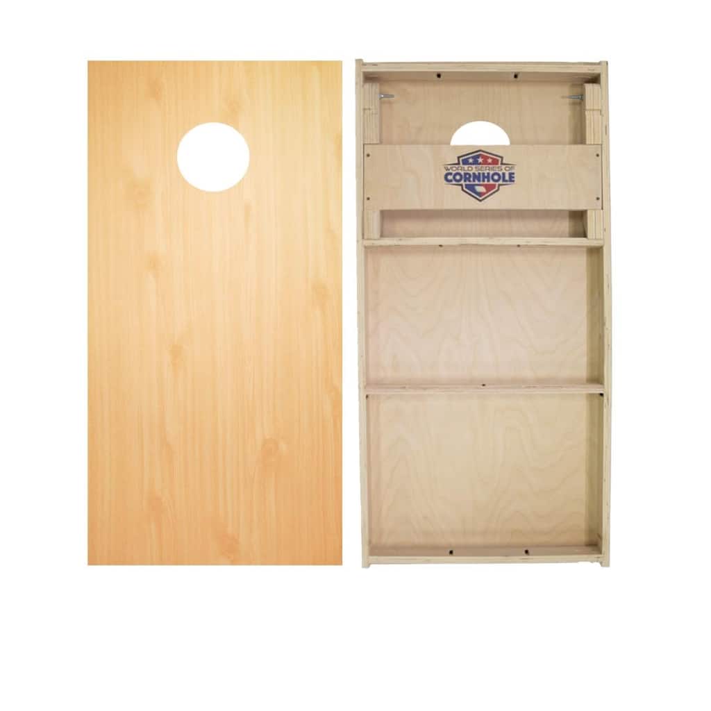 Light Wood Regulation 2x4 Cornhole Board Set
