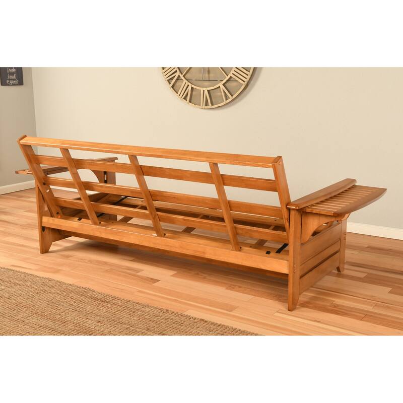 Somette Phoenix Butternut Futon Set with Mattress