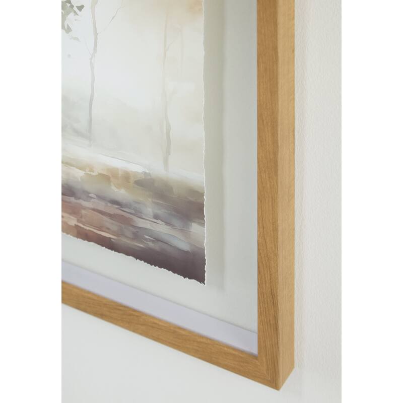 Signature Design by Ashley Bryneford Green/White Wall Art (Set of 4)