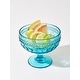 preview thumbnail 2 of 7, Euro Ceramica Fez 4 Piece 13 oz Martini / Dessert Footed Bowl Set