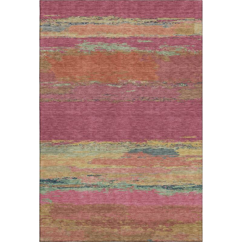 Premium Washable Super Soft Abstract Ombre Mayfield Rug
