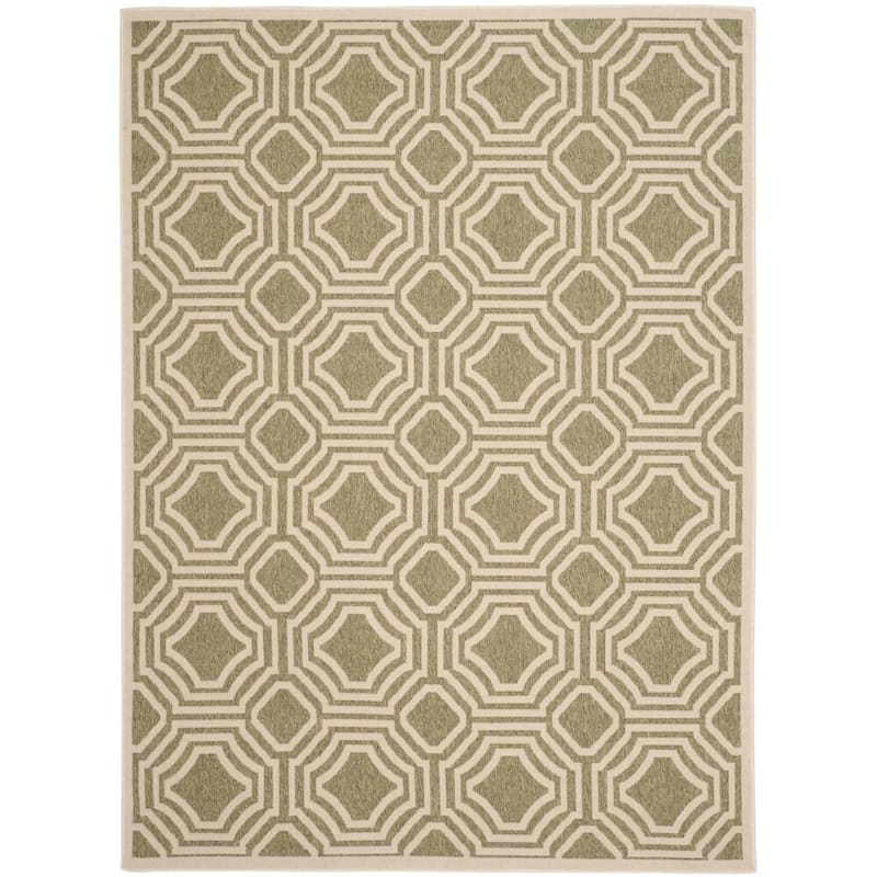 SAFAVIEH Veranda Indoor/ Outdoor Waterproof Patio Backyard Rug - 6'7" x 9'