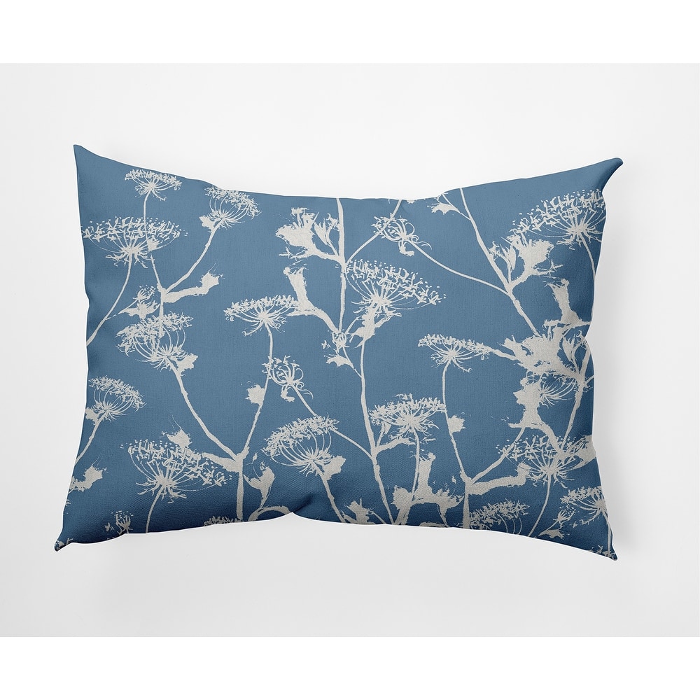Windy Blossom Outdoor Pillow