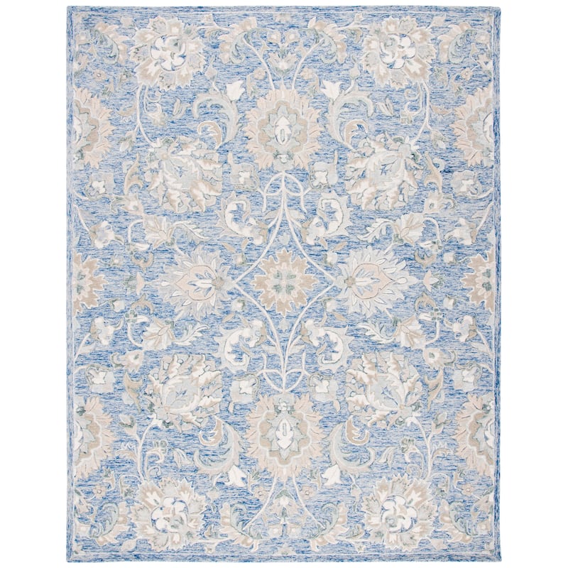SAFAVIEH Handmade Glamour Marsona Floral Wool Rug
