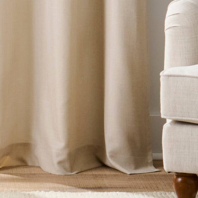 Tommy Hilfiger Jacob Grommet Window Curtain Panel Pair