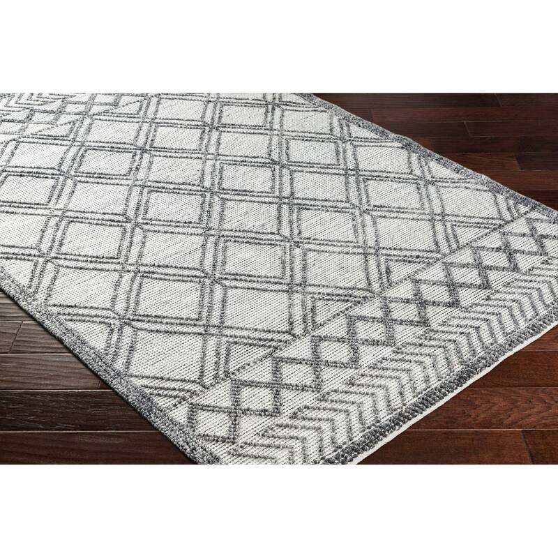 Myron Handmade Performance Outdoor Safe Area Rug