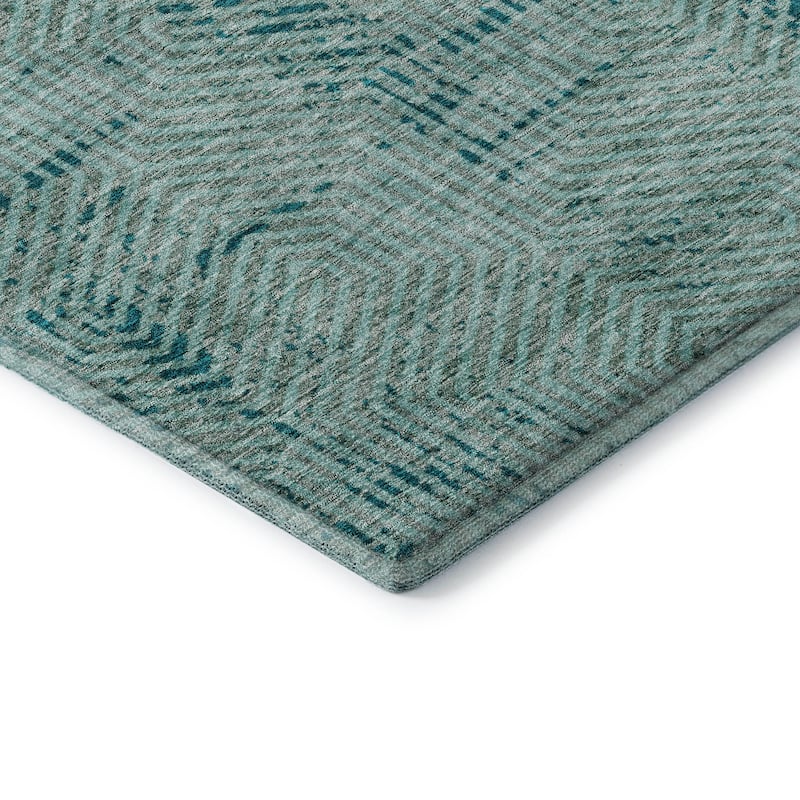 Premium Washable Super Soft Modern Maze Mayfield Rug