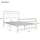 preview thumbnail 18 of 22, Merax Full Size Metal Platform Bed with Headboard and Footboard