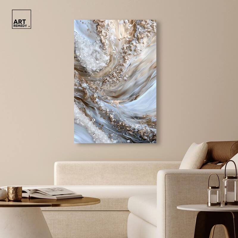 Effervescent Earth III Canvas by Art Remedy, Gallery Wrapped