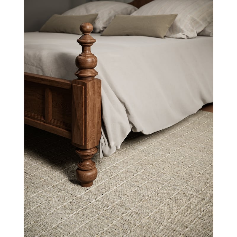 Momeni Oliver Hand Loomed Wool Blended Striped Area Rug