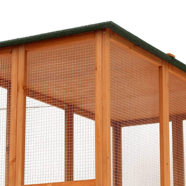 Shop Large Wooden Outdoor Cat Enclosure Cage With 6 Platforms 71