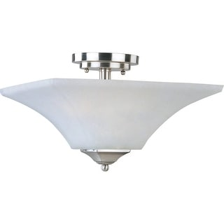 Aurora 2-Light Semi-Flush Mount