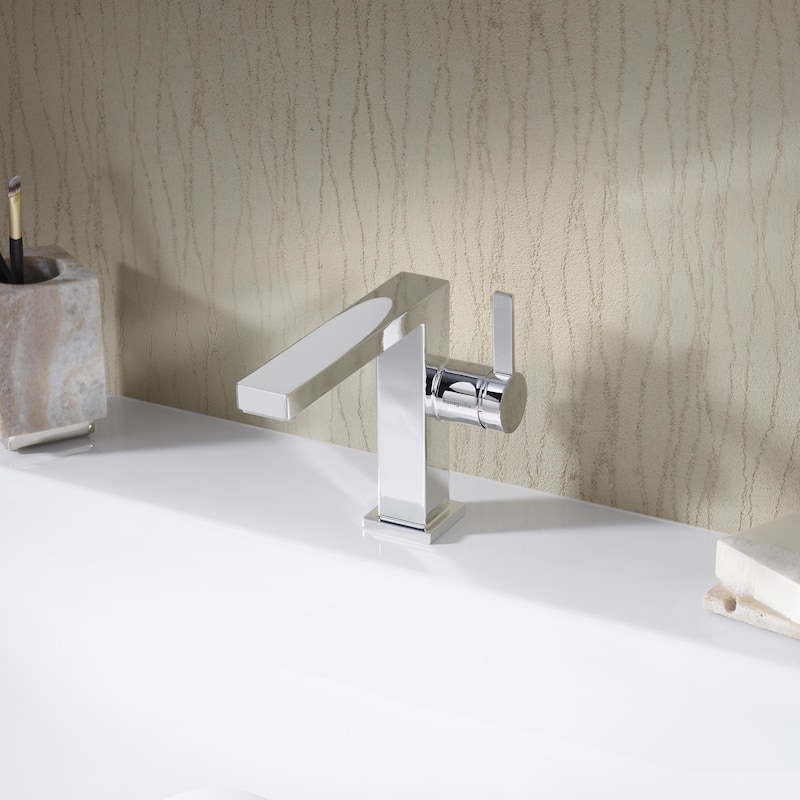 Hansgrohe 73021 Tecturis E 1.2 GPM Single Hole Bathroom Faucet with