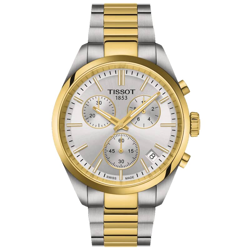 Tissot Men's PR 100 Chronograph Silver Dial Watch - T1504172203100 - 6 (36)