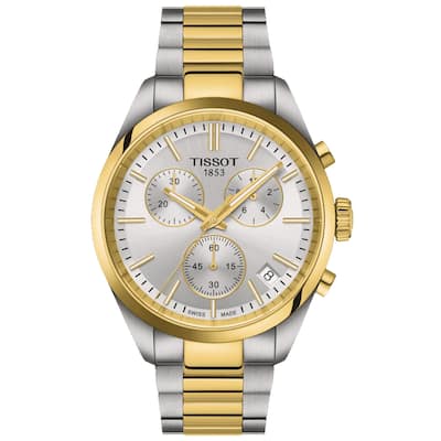 Tissot Men's PR 100 Chronograph Silver Dial Watch - T1504172203100 - 6 (36)