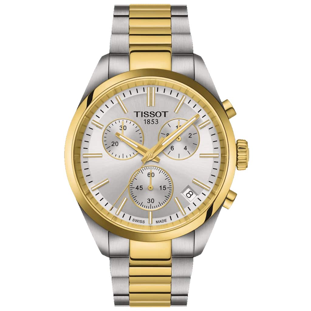 Tissot Men's PR 100 Chronograph Silver Dial Watch - T1504172203100 - 6 (36)