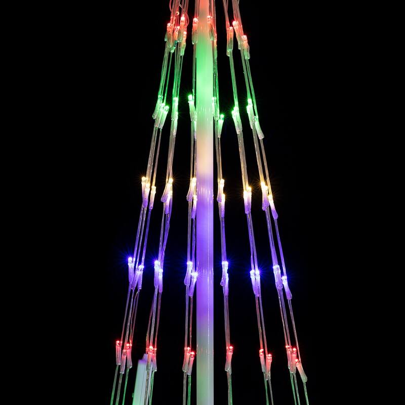 83 Christmas Tree Tower w/ 8 Functions and 300 LED Lights