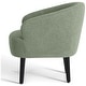preview thumbnail 7 of 71, Bayville Sherpa Polyester Upholstered Barrel Chair - Faux Shearling
